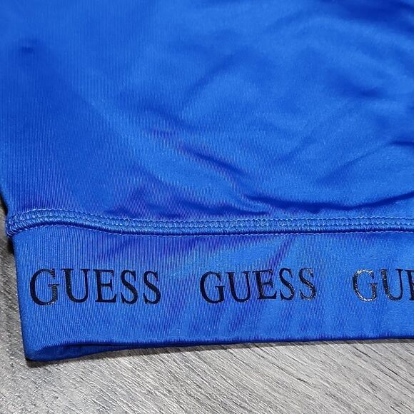 Guess Cobalt Blue Sports Bra - Picture 2 of 5